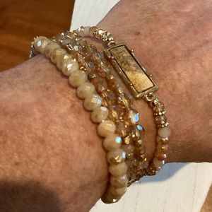 Four Stretch Bracelets